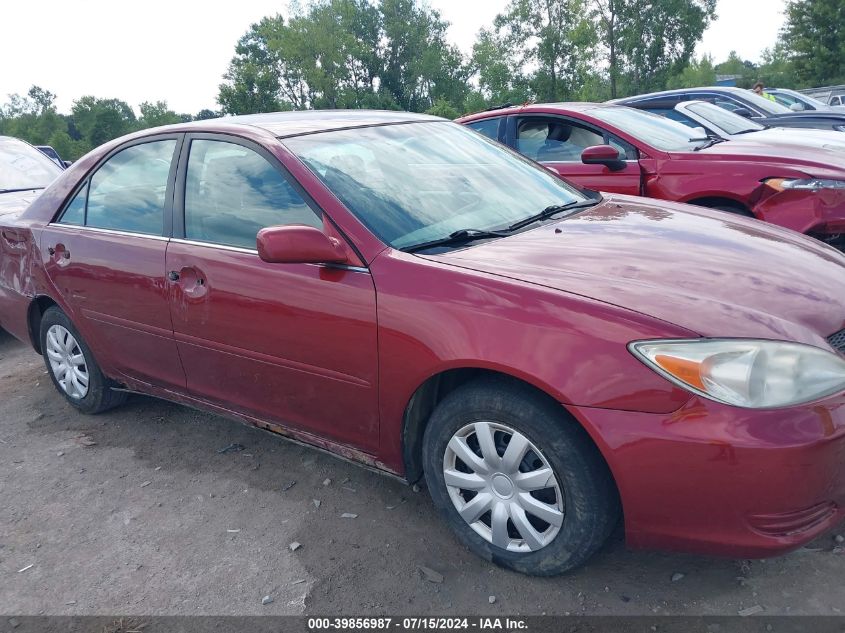 2003 Toyota Camry Le VIN: 4T1BE32K33U259889 Lot: 39856987