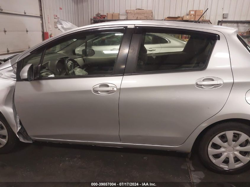 2012 Toyota Yaris Le VIN: JTDKTUD38CD542035 Lot: 39857004