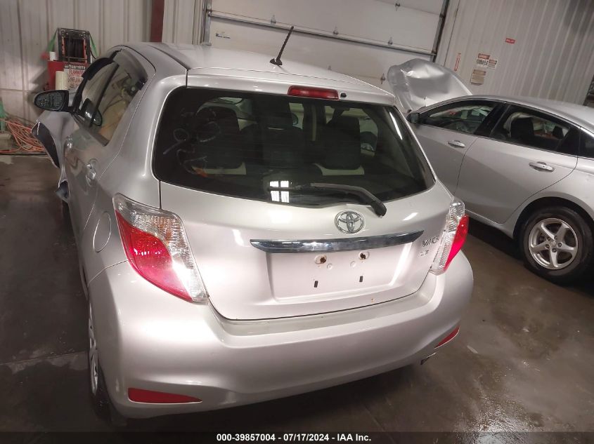 2012 Toyota Yaris Le VIN: JTDKTUD38CD542035 Lot: 39857004