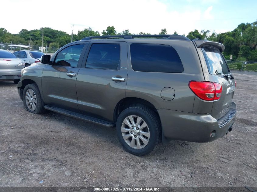 5TDDW5G10CS062107 2012 Toyota Sequoia Platinum