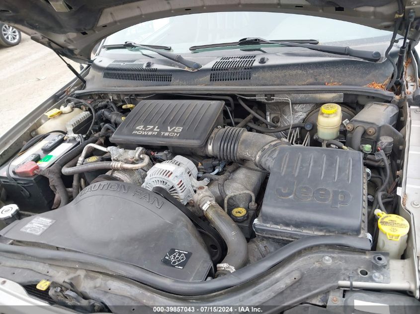 2000 Jeep Grand Cherokee Limited VIN: 1J4GW58N7YC167583 Lot: 39857043