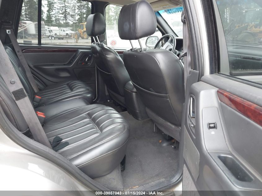 2000 Jeep Grand Cherokee Limited VIN: 1J4GW58N7YC167583 Lot: 39857043