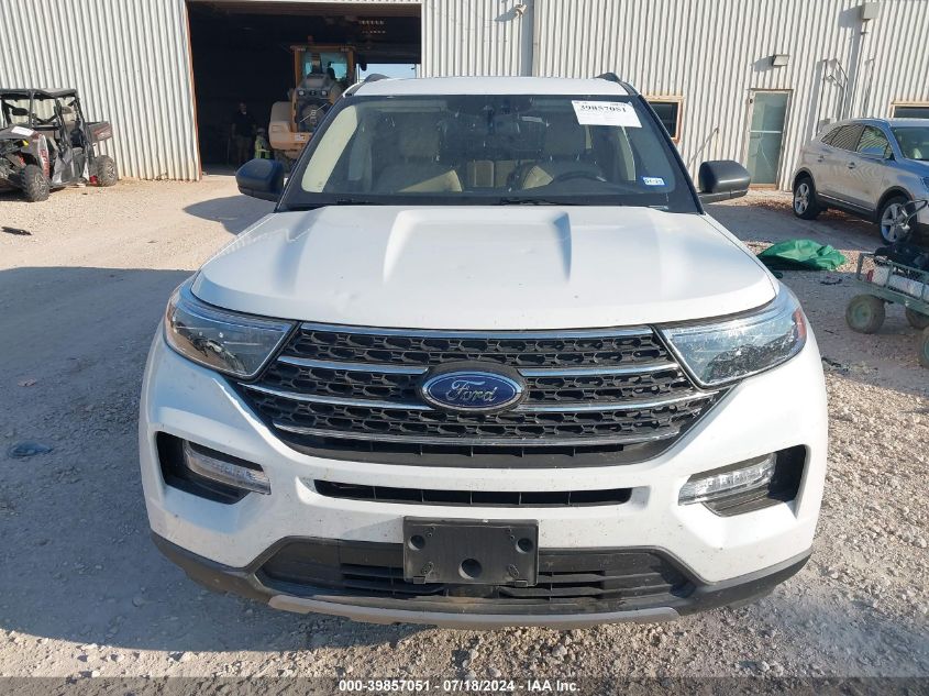 2022 Ford Explorer Xlt VIN: 1FMSK7DH5NGA18032 Lot: 39857051