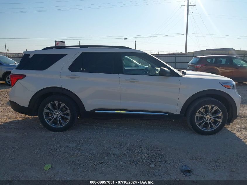 2022 Ford Explorer Xlt VIN: 1FMSK7DH5NGA18032 Lot: 39857051