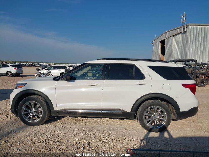 2022 Ford Explorer Xlt VIN: 1FMSK7DH5NGA18032 Lot: 39857051