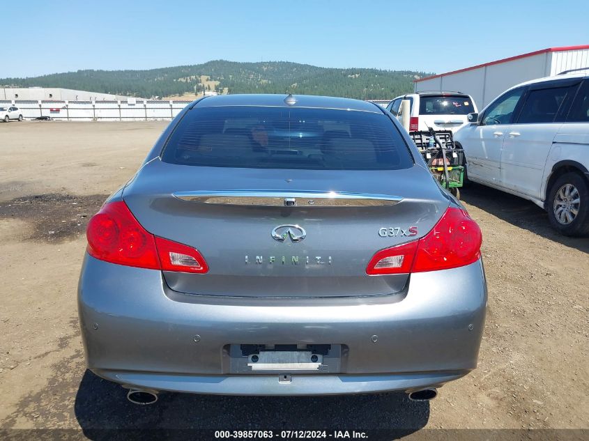 JN1CV6AR9DM759634 2013 Infiniti G37X