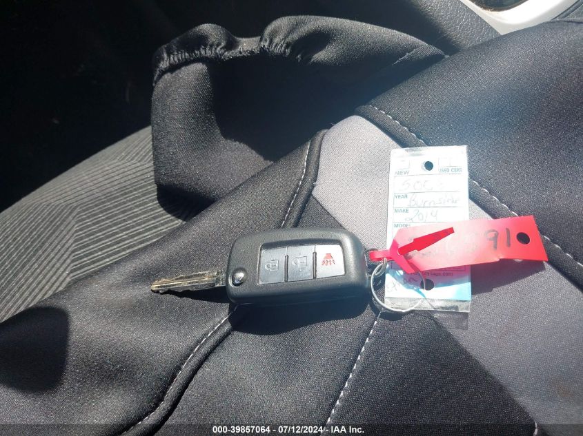 2014 Nissan Rogue S VIN: 5N1AT2ML5EC817106 Lot: 39857064