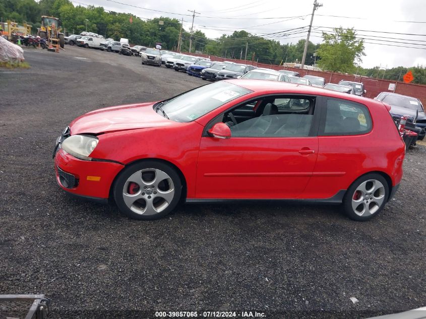 2009 Volkswagen Gti 2-Door VIN: WVWFD71K89W118461 Lot: 39857065