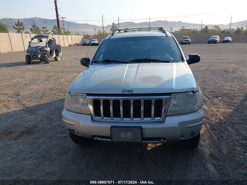 2004 Jeep Grand Cherokee Overland VIN: 1J8GW68J24C417162 Lot: 39857071