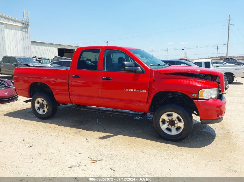 2004 Dodge Ram 2500 St/Slt VIN: 1D7KU28D14J121853 Lot: 39857072