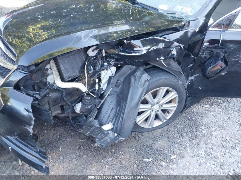 2012 Subaru Legacy 2.5I VIN: 4S3BMCA68C3008013 Lot: 39857080