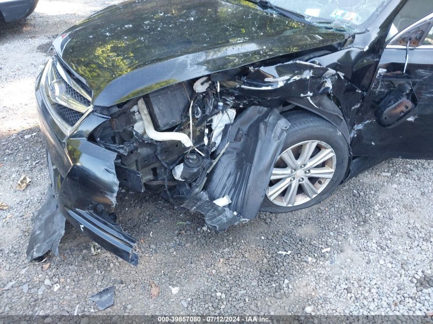 2012 Subaru Legacy 2.5I VIN: 4S3BMCA68C3008013 Lot: 39857080