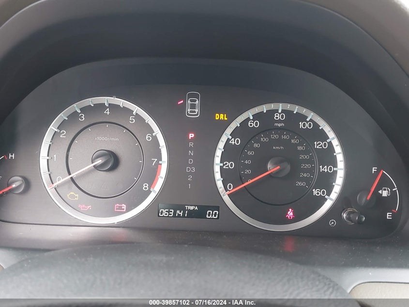 2010 Honda Accord 2.4 Ex VIN: 1HGCP2F7XAA169710 Lot: 39857102