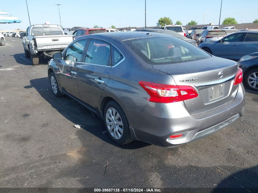 2016 Nissan Sentra Sv VIN: 3N1AB7AP8GL653551 Lot: 39857135