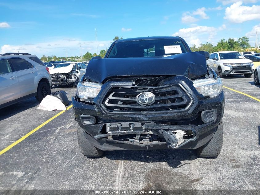 2021 Toyota Tacoma Sr VIN: 3TYSX5EN6MT009038 Lot: 39857143