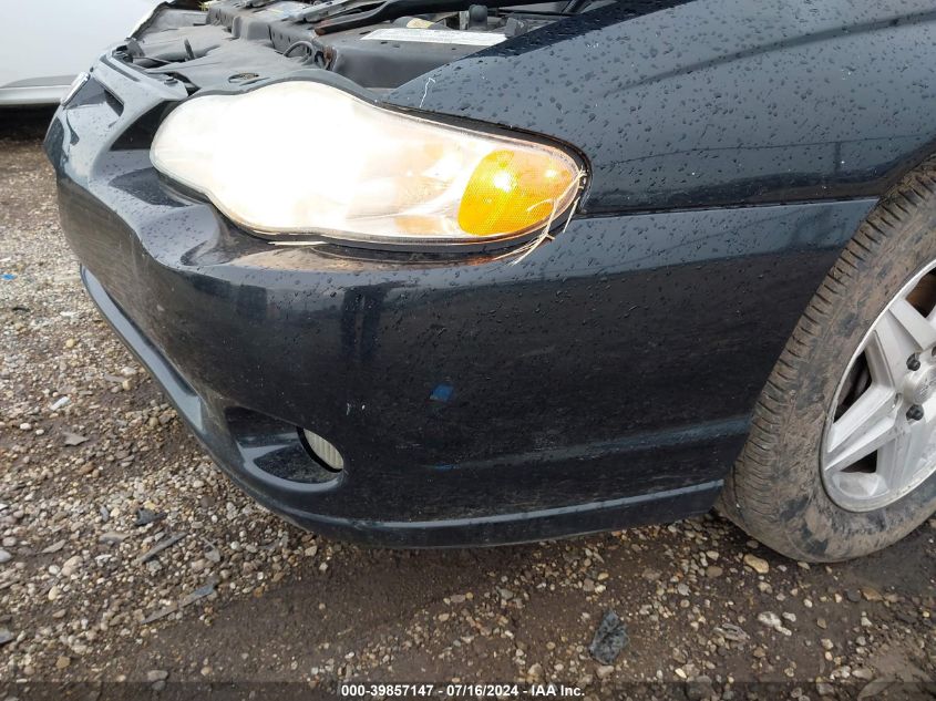 2005 Chevrolet Monte Carlo Lt VIN: 2G1WX15KX59143551 Lot: 39857147