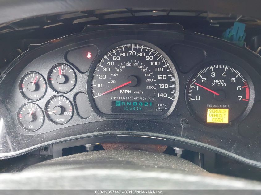 2005 Chevrolet Monte Carlo Lt VIN: 2G1WX15KX59143551 Lot: 39857147