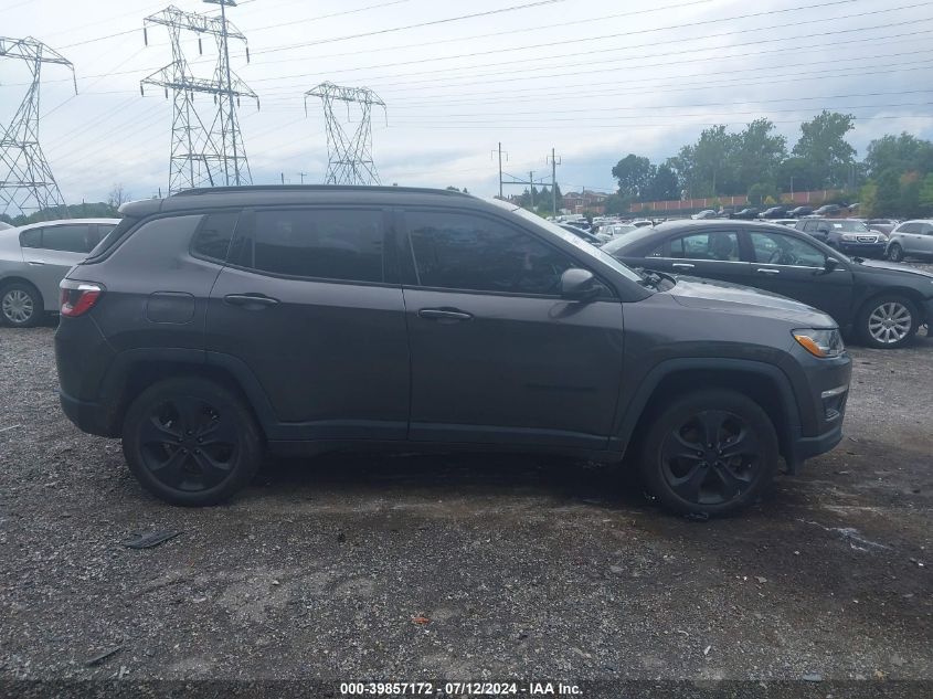 2019 Jeep Compass Altitude 4X4 VIN: 3C4NJDBB2KT697606 Lot: 39857172