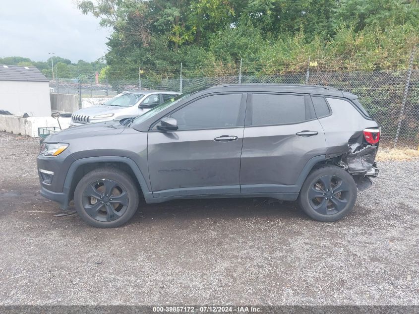 2019 Jeep Compass Altitude 4X4 VIN: 3C4NJDBB2KT697606 Lot: 39857172