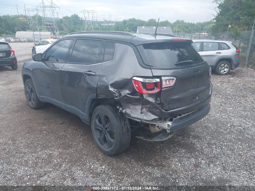 2019 Jeep Compass Altitude 4X4 VIN: 3C4NJDBB2KT697606 Lot: 39857172