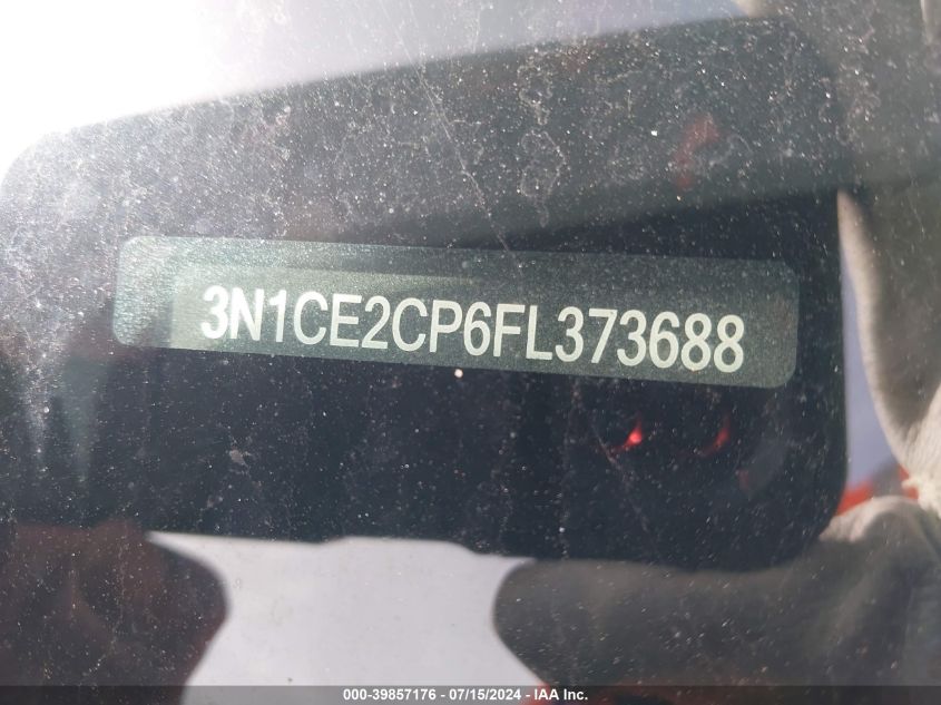 2015 Nissan Versa Note S Plus VIN: 3N1CE2CP6FL373688 Lot: 39857176