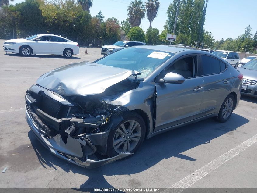 KMHD84LF0HU408726 2017 HYUNDAI ELANTRA - Image 2