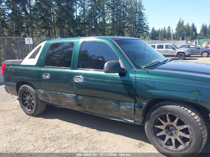 2004 Chevrolet Avalanche 1500 VIN: 3GNEC12T84G222272 Lot: 39857181