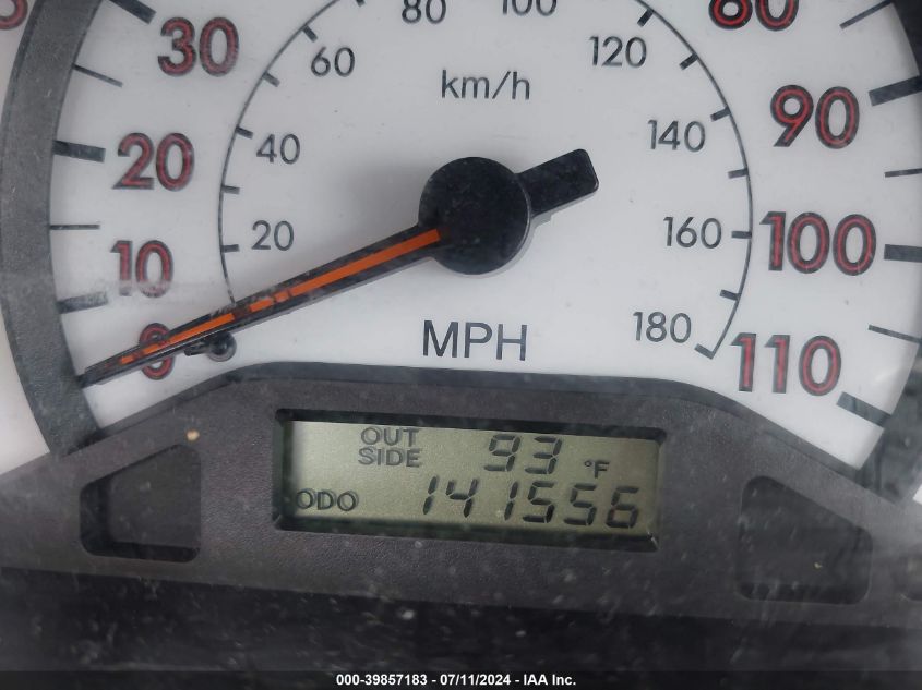 2004 Toyota Corolla S VIN: 2T1BR32E24C257701 Lot: 39857183