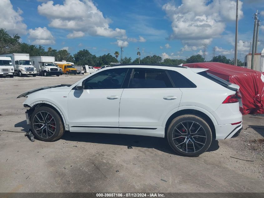 2020 Audi Q8 Progressiv S-Line VIN: WA1DVAF14LD024897 Lot: 39857186