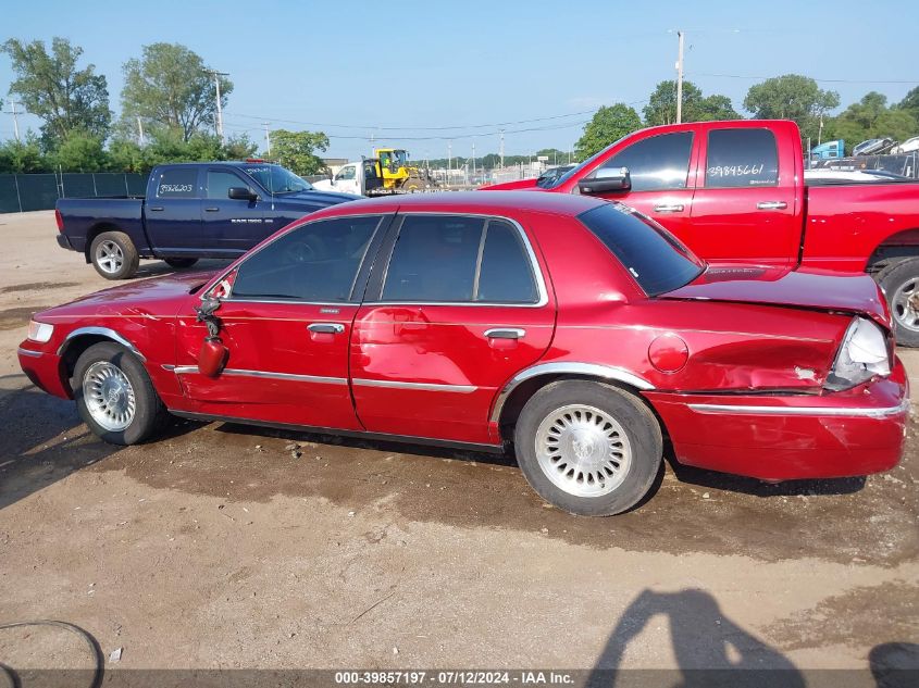 1999 Mercury Grand Marquis Ls VIN: 2MEFM75WXXX703393 Lot: 39857197