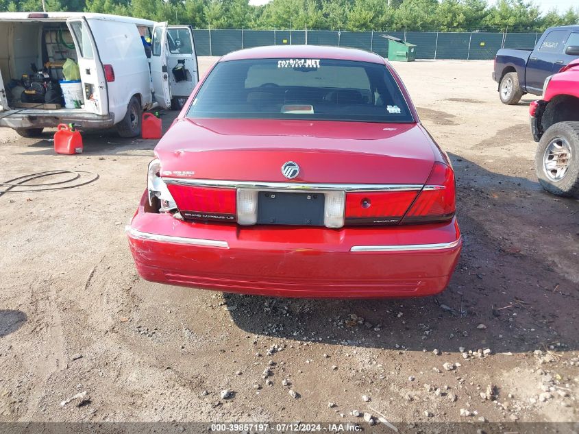 1999 Mercury Grand Marquis Ls VIN: 2MEFM75WXXX703393 Lot: 39857197