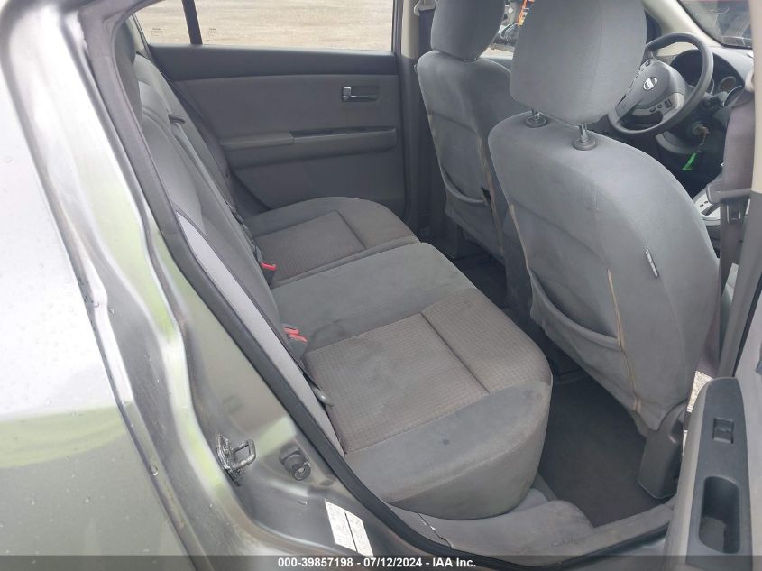 2008 Nissan Sentra 2.0 S VIN: 3N1AB61E38L625926 Lot: 39857198