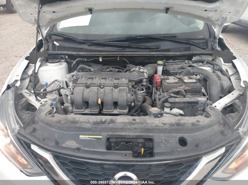 2019 Nissan Sentra S VIN: 3N1AB7AP7KY256862 Lot: 39857206