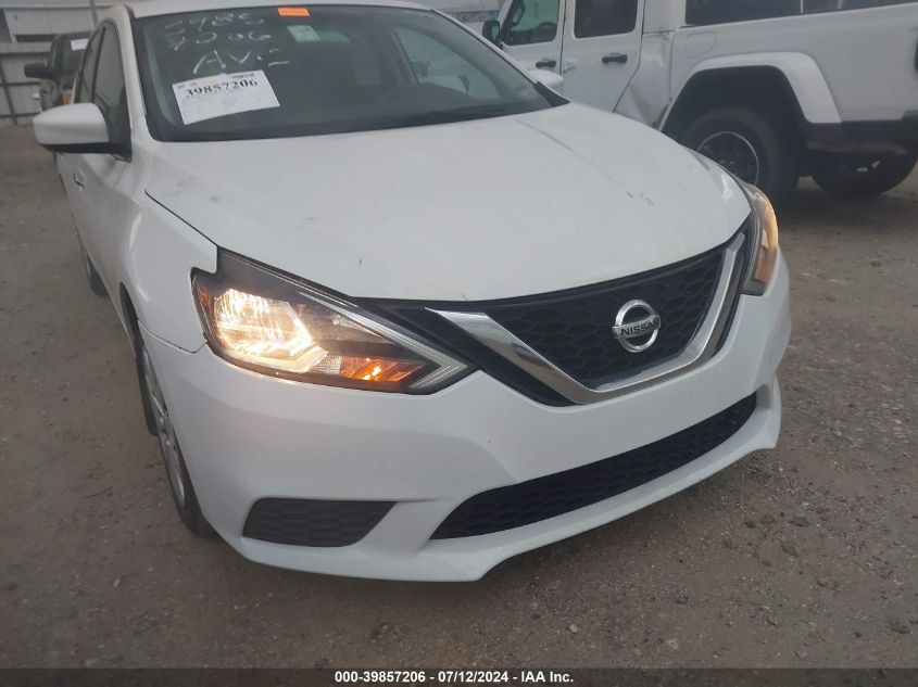 2019 Nissan Sentra S VIN: 3N1AB7AP7KY256862 Lot: 39857206
