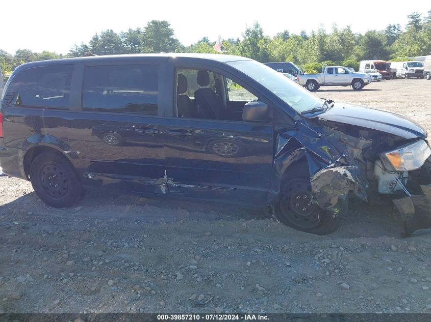 2017 Dodge Grand Caravan Se VIN: 2C4RDGBG5HR658901 Lot: 39857210