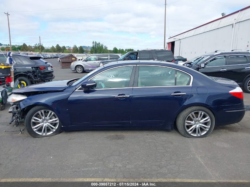 2011 Hyundai Genesis 3.8 VIN: KMHGC4DE5BU135100 Lot: 39857212