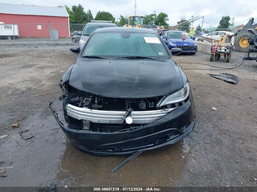 2015 Chrysler 200 S VIN: 1C3CCCBB4FN537670 Lot: 39857219