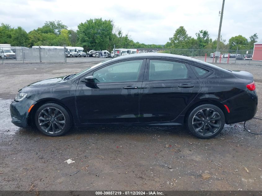 2015 Chrysler 200 S VIN: 1C3CCCBB4FN537670 Lot: 39857219