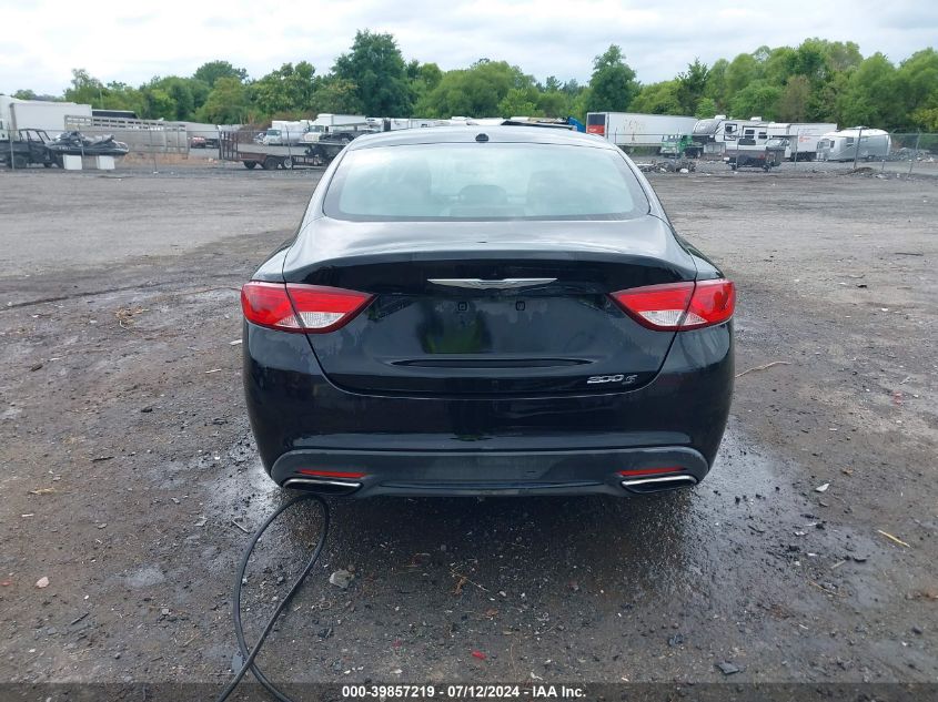 2015 Chrysler 200 S VIN: 1C3CCCBB4FN537670 Lot: 39857219