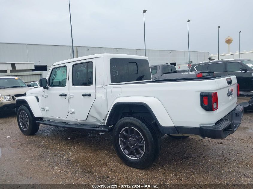 2023 Jeep Gladiator Overland 4X4 VIN: 1C6HJTFG4PL533202 Lot: 39857229