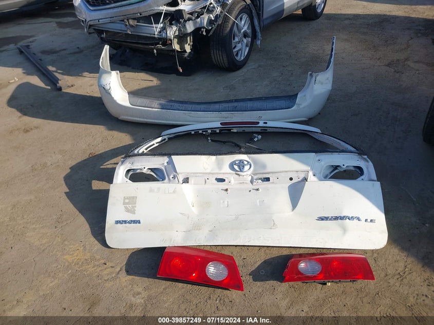 2008 Toyota Sienna Le VIN: 5TDZK23C78S199902 Lot: 39857249