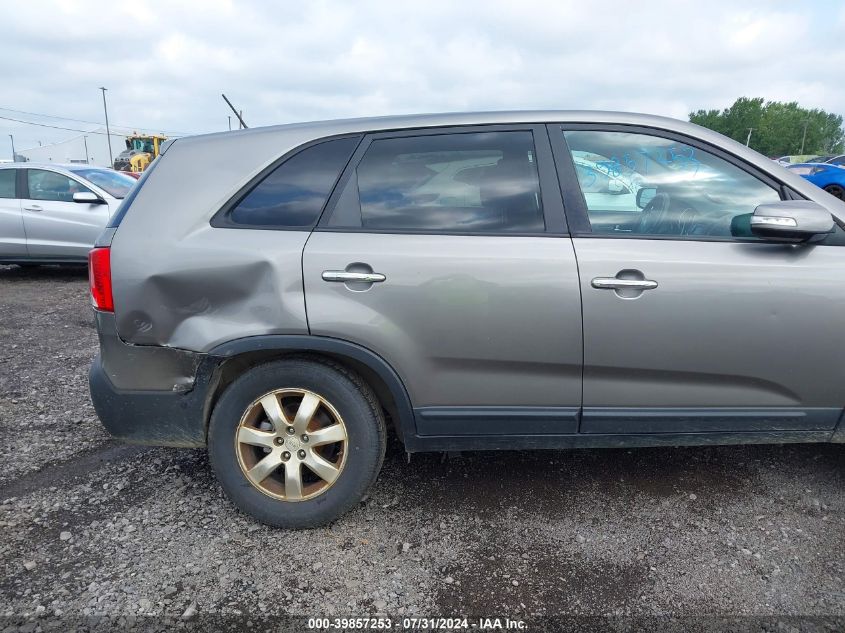 2012 Kia Sorento Lx VIN: 5XYKT3A18CG203936 Lot: 39857253