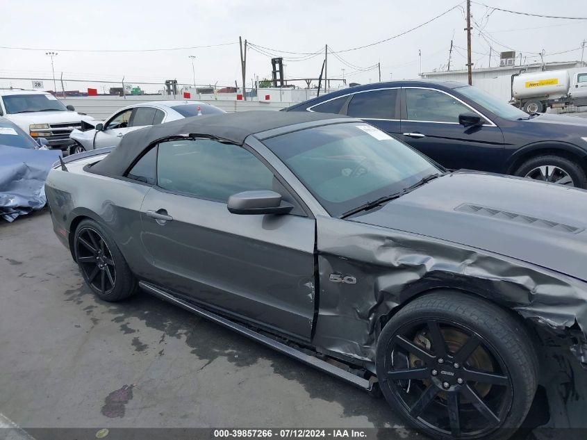 2013 Ford Mustang Gt VIN: 1ZVBP8FF6D5248032 Lot: 39857266