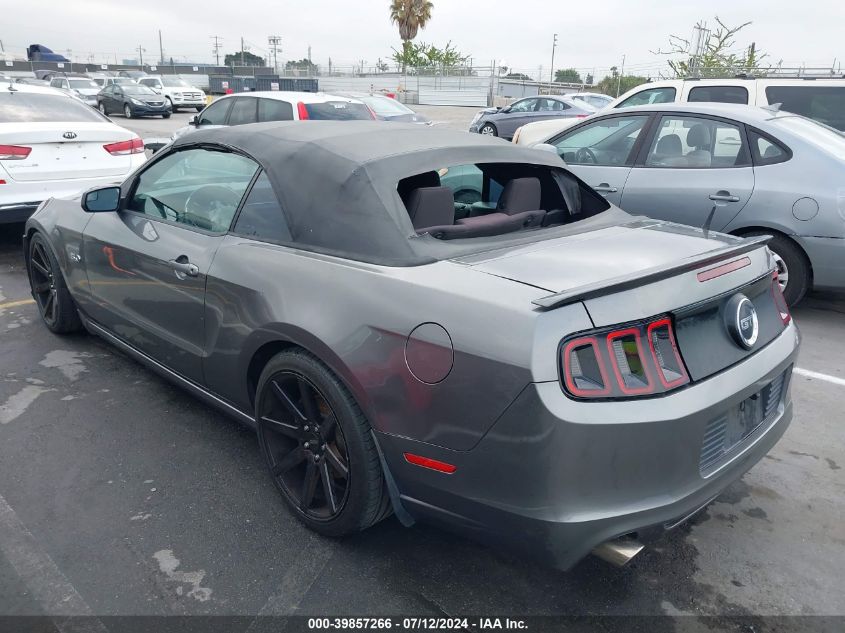 2013 Ford Mustang Gt VIN: 1ZVBP8FF6D5248032 Lot: 39857266