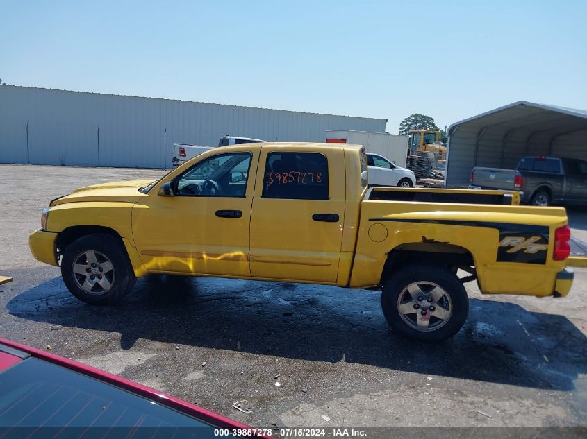 2006 Dodge Dakota Slt VIN: 1D7HE48J56S672860 Lot: 39857278