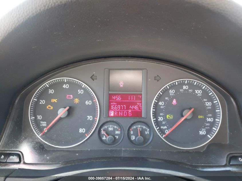 2006 Volkswagen Jetta 2.5 VIN: 3VWSG71K36M761198 Lot: 39857284