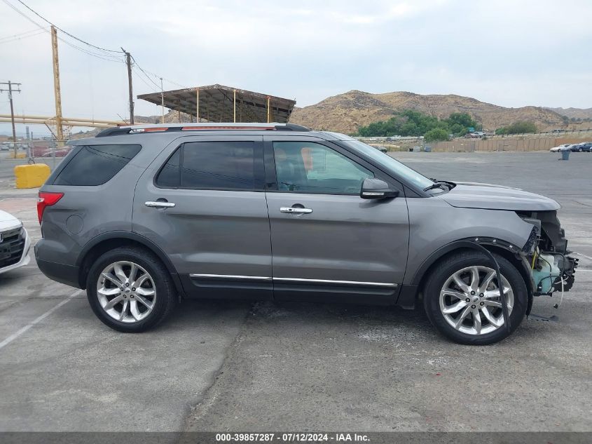 2014 Ford Explorer Limited VIN: 1FM5K7F87EGB18966 Lot: 39857287