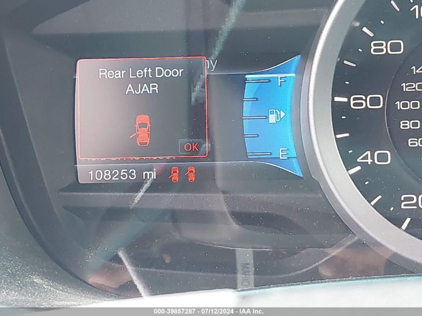 2014 Ford Explorer Limited VIN: 1FM5K7F87EGB18966 Lot: 39857287