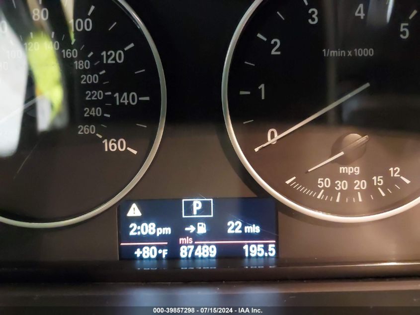 2013 BMW X3 xDrive28I VIN: 5UXWX9C54D0A16176 Lot: 39857298