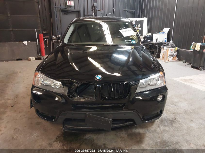 2013 BMW X3 xDrive28I VIN: 5UXWX9C54D0A16176 Lot: 39857298